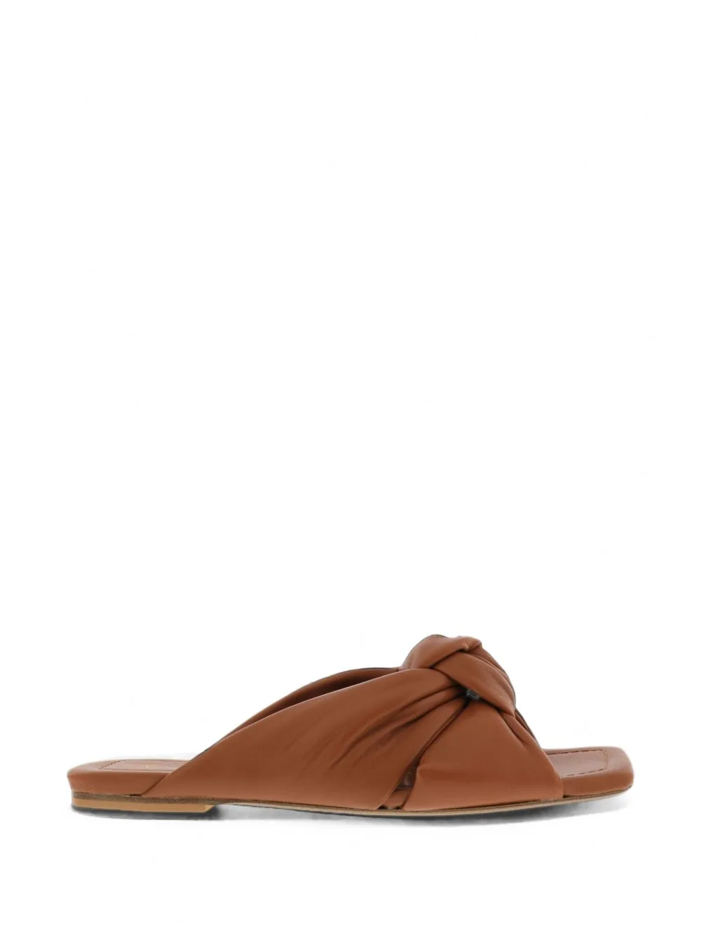 Knot-Detail Slippers by Paris Punk