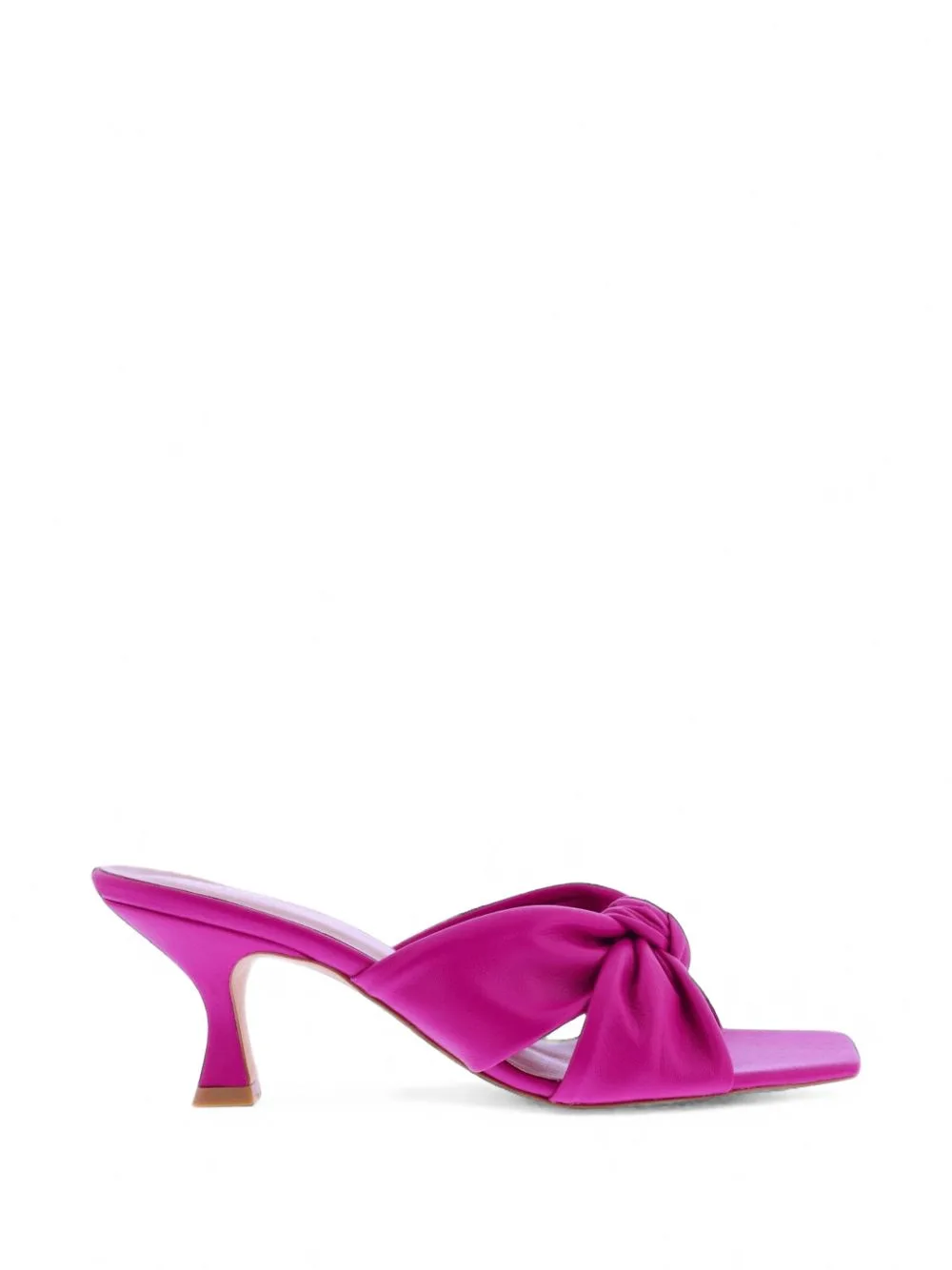 Knotted Square-Toe Sandals by INUOVO