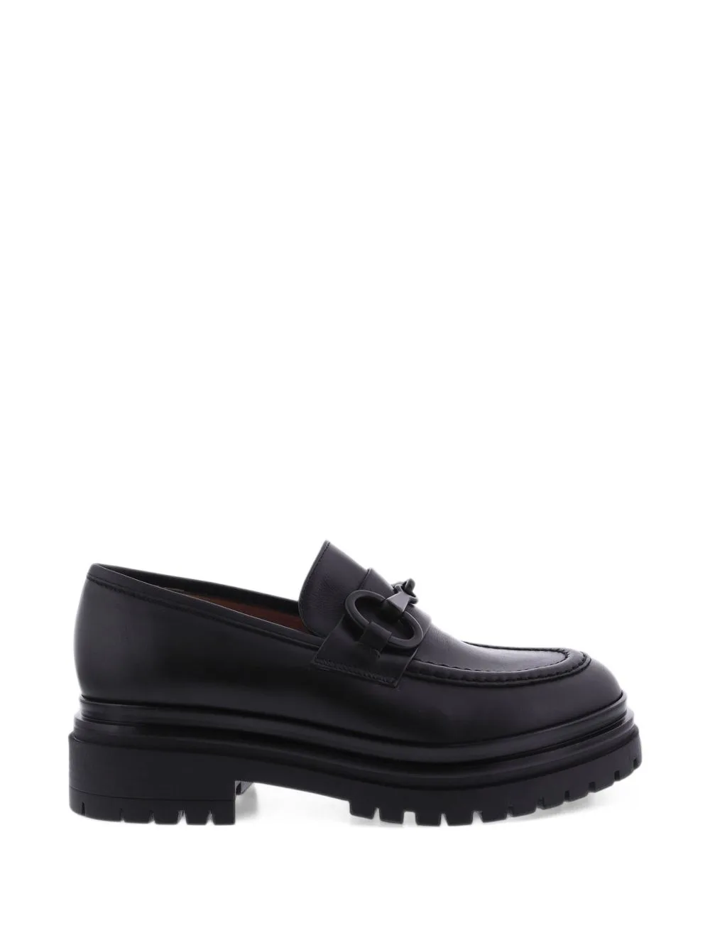 Chunky Leather Loafers by Paris Punk