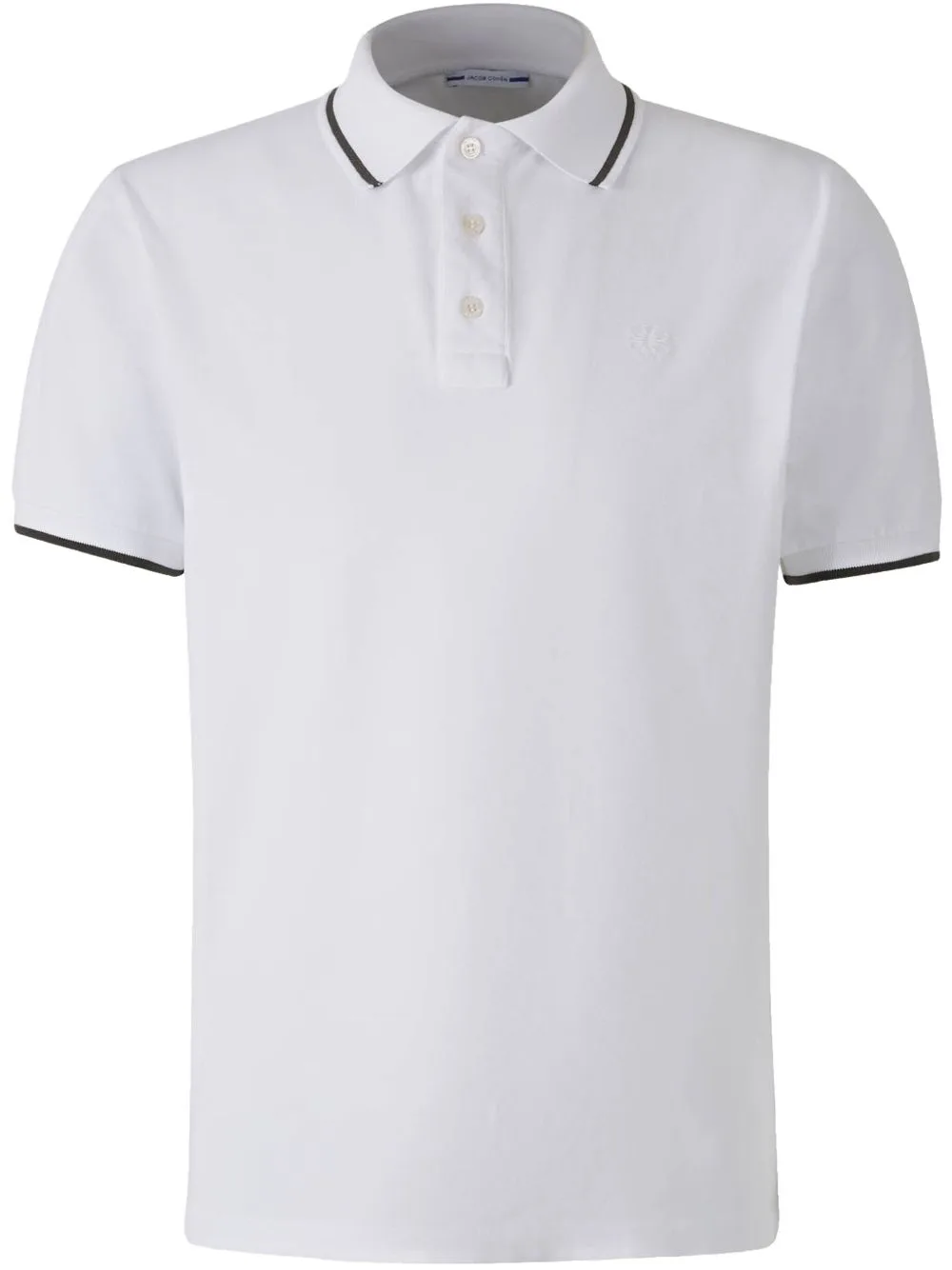 Contrast-Trim Polo Shirt by Jacob Cohën