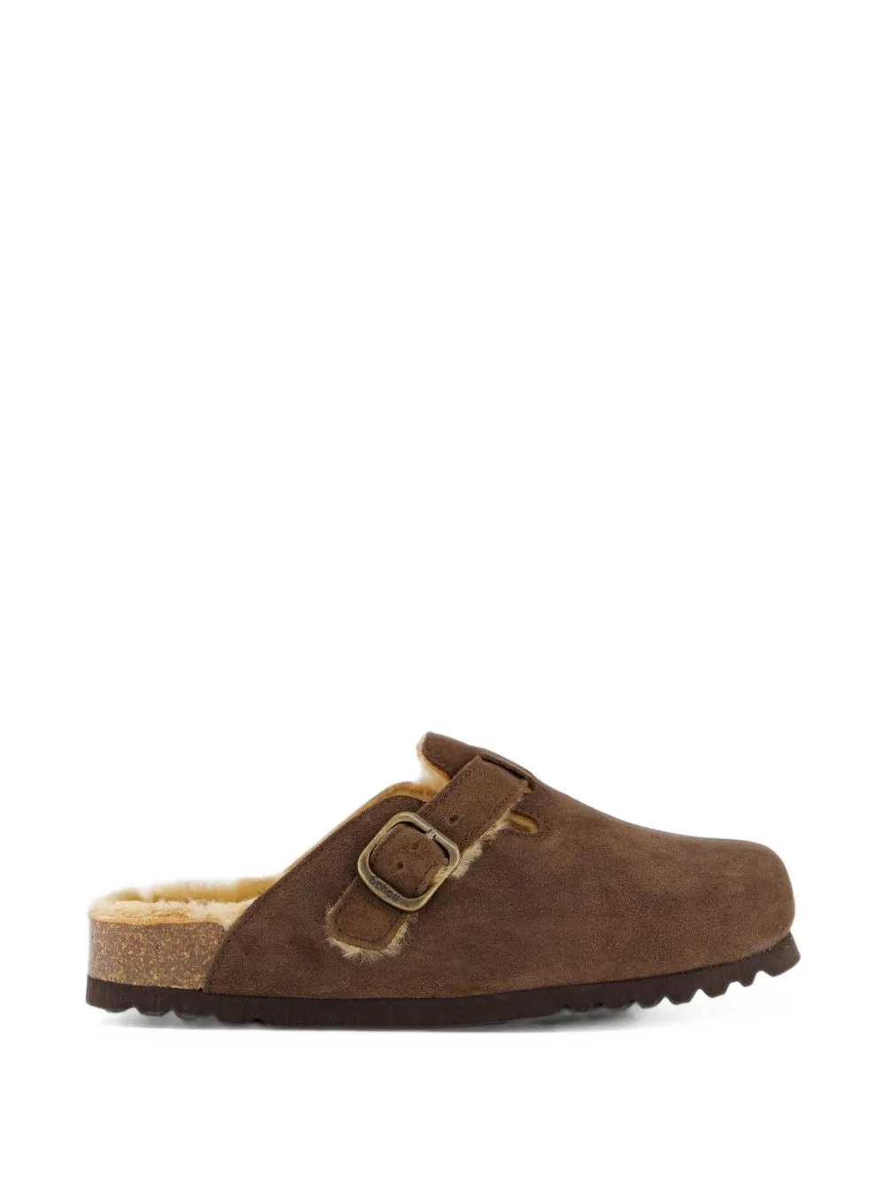 Fae New F Buckle-Strap Mules