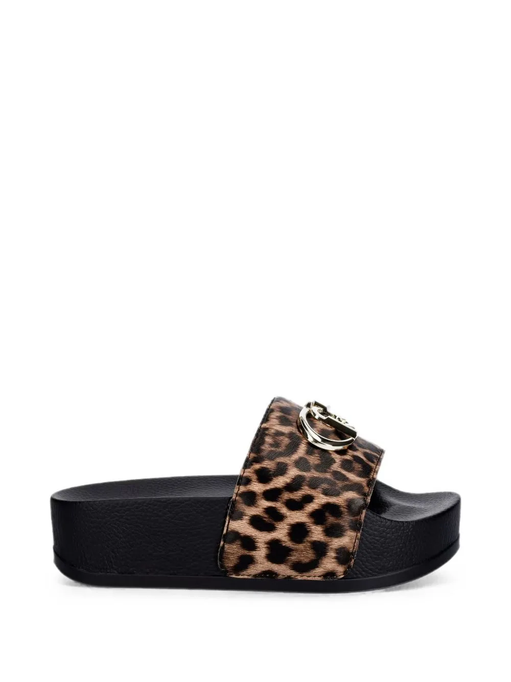 Animal-Print Platform Sandals by LIU JO