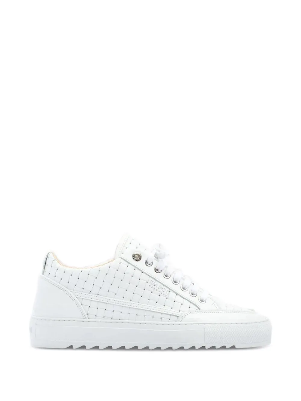 Tia Bardolino Leather Low-Top Sneakers by Mason Garments