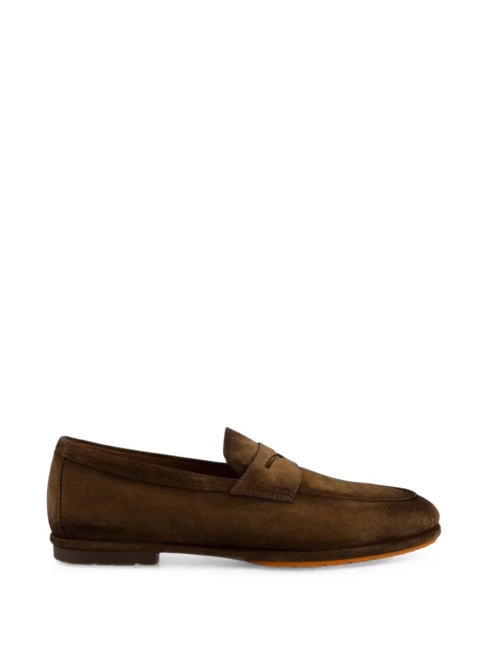 Suede Loafers by Santoni