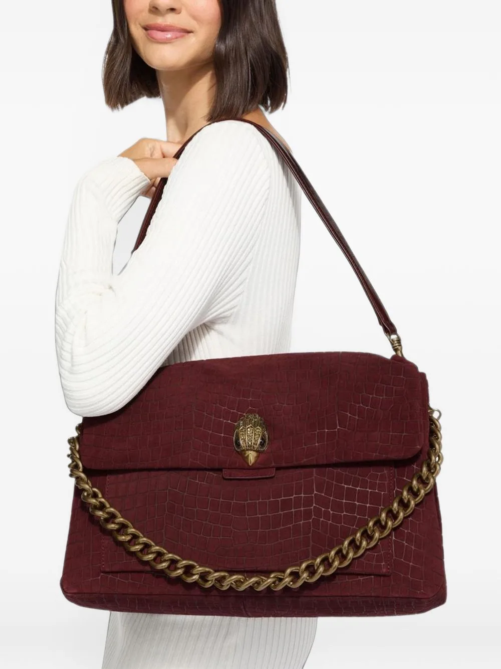 Extra Large Celia Shoulder Bag by Kurt Geiger London