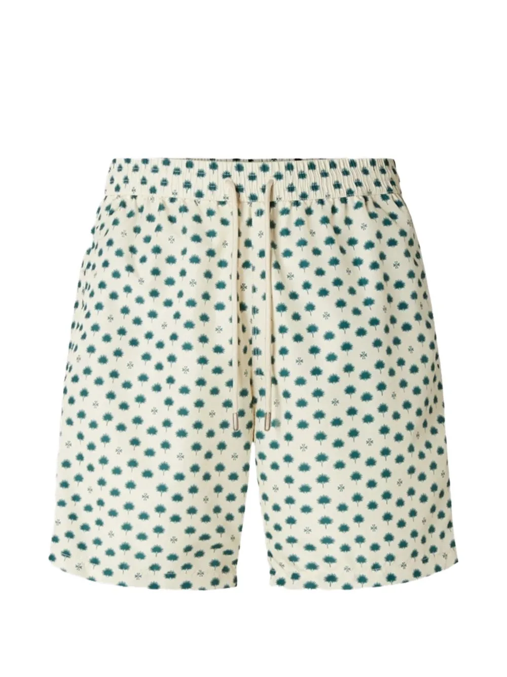 Palm-Tree-Print Swim Shorts by Jacob Cohën