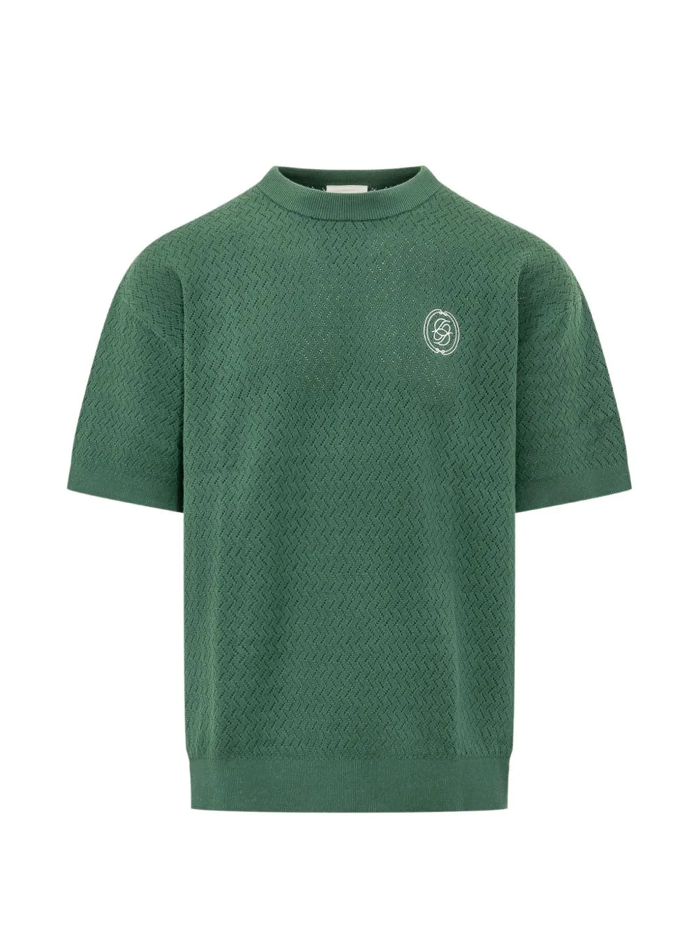 Funny Openwork Logo-Embroidered T-Shirt by Drôle De Monsieur