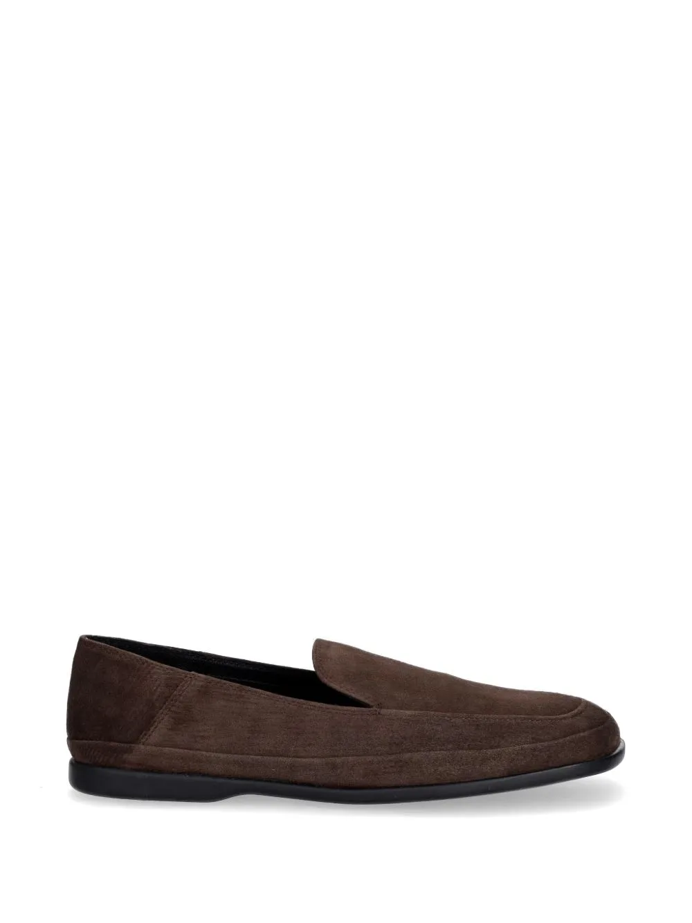 Sammie Square-Toe Suede Loafers by VAGABOND