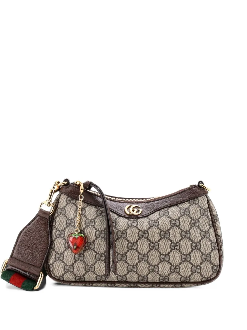 Ophidia Charm Shoulder Bag GG Coated Canvas Small Crossbody Bag by Gucci Pre-Owned