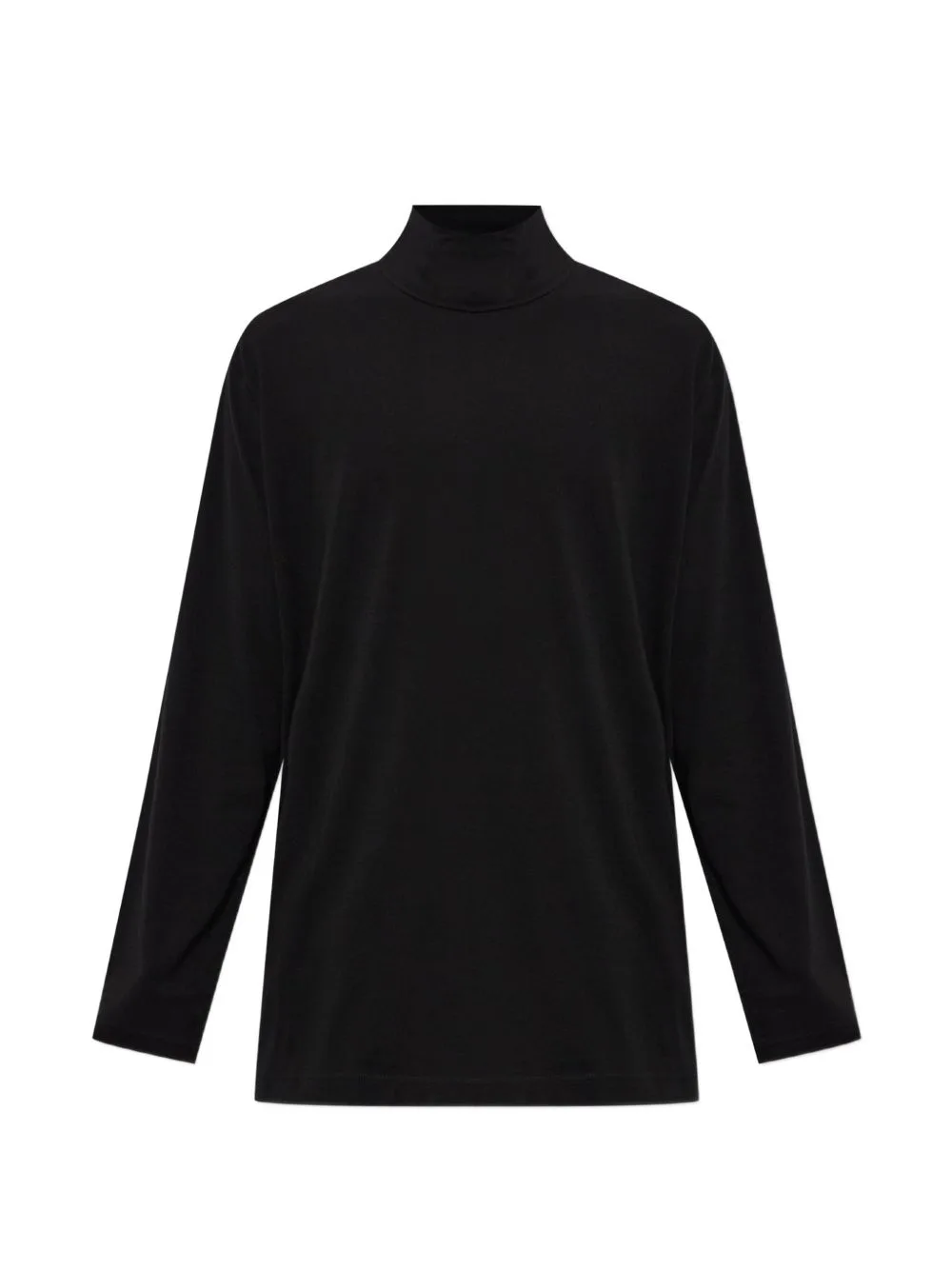 Stand-Up Collar Long-Sleeve T-Shirt