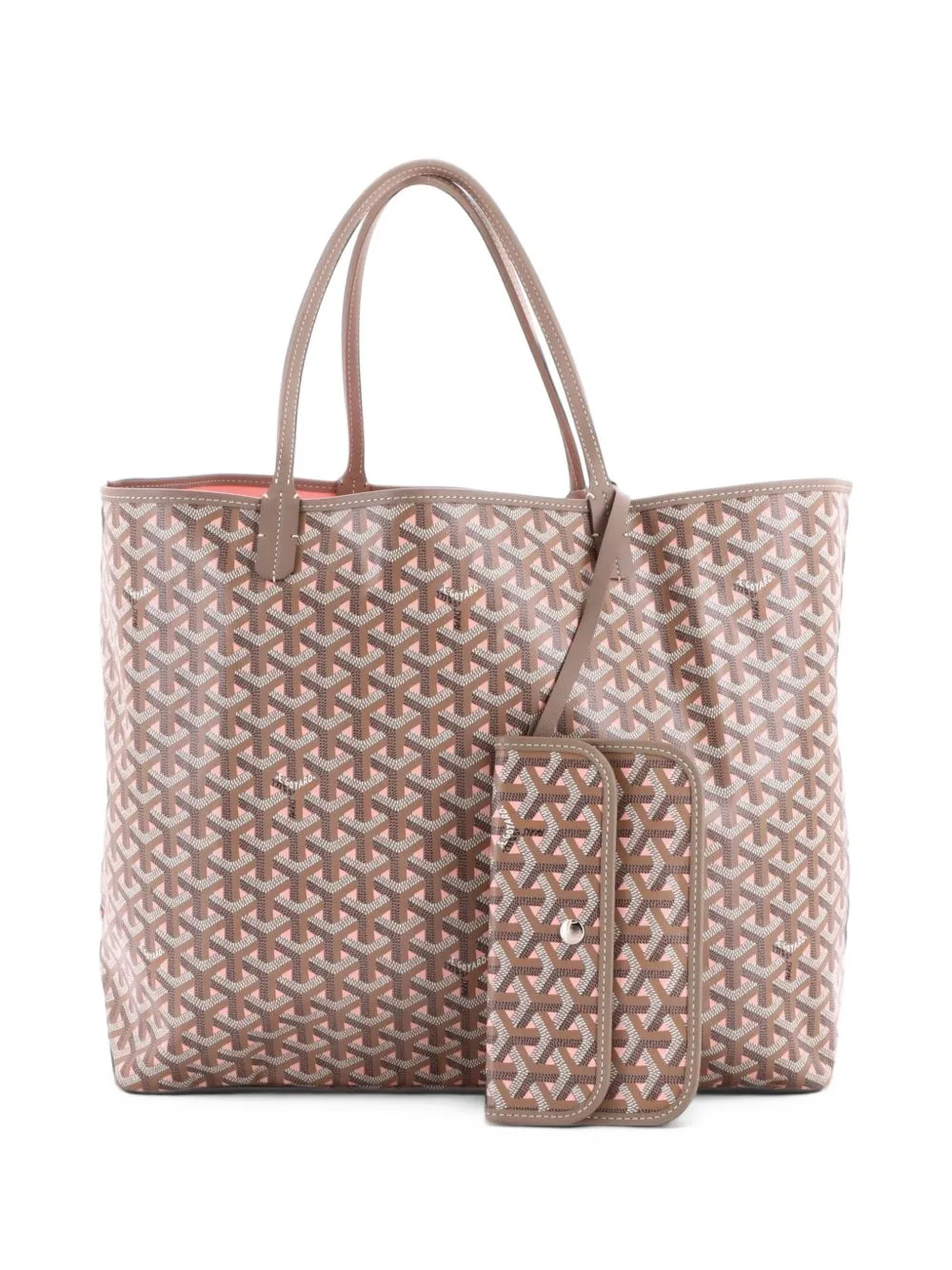 Saint Louis Claire Voie Coated Canvas GM Tote Bag by Goyard Pre-Owned