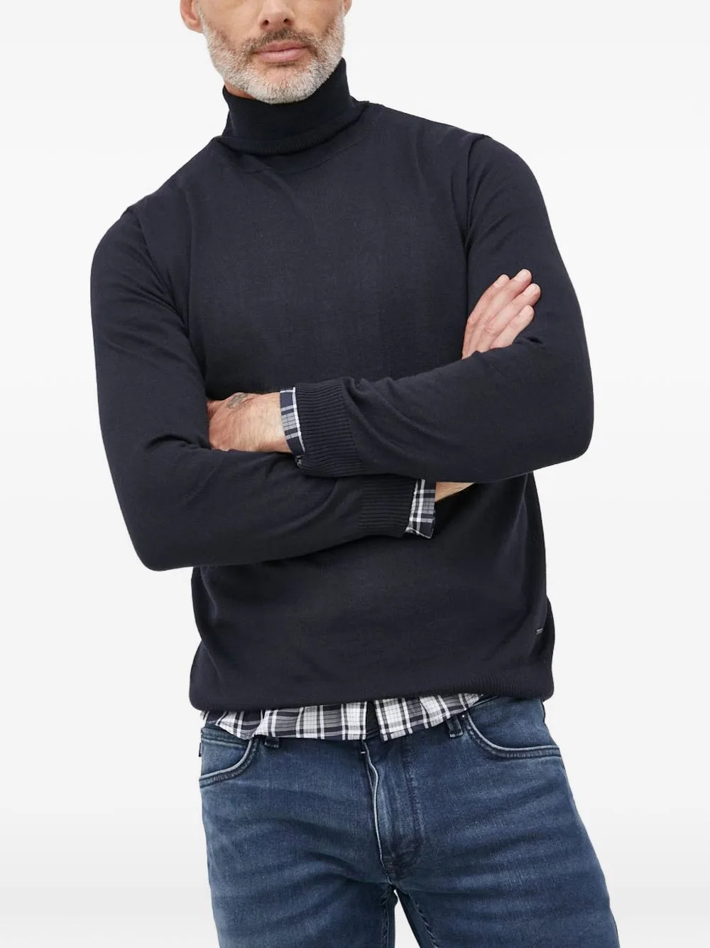 Roll-Neck Fine-Knit Sweater by Joop!