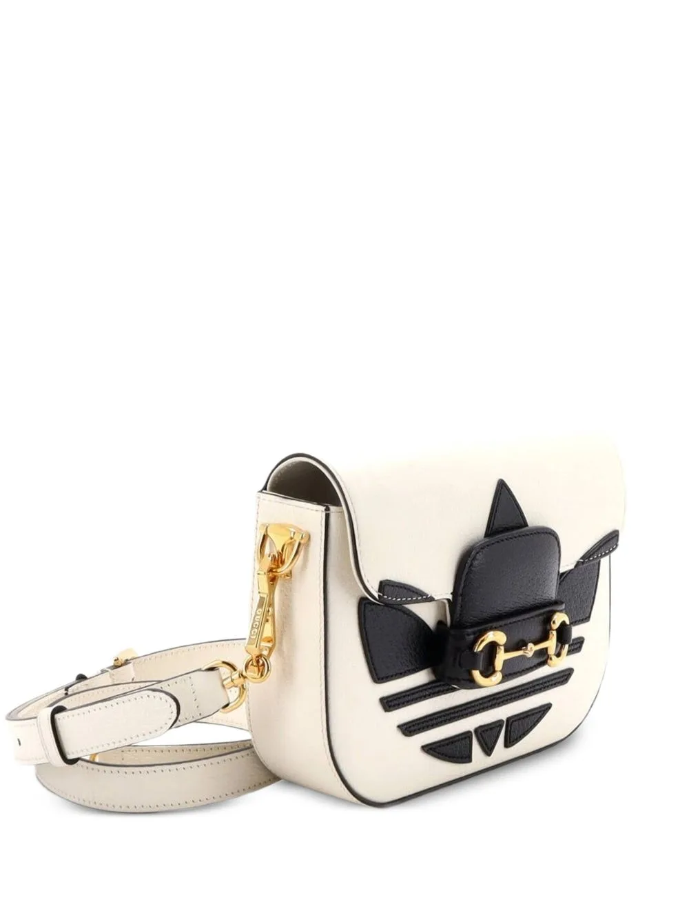 Gucci Pre-Owned x Adidas Horsebit 1955 Shoulder Bag Leather Mini Crossbody Bag by Gucci Pre-Owned