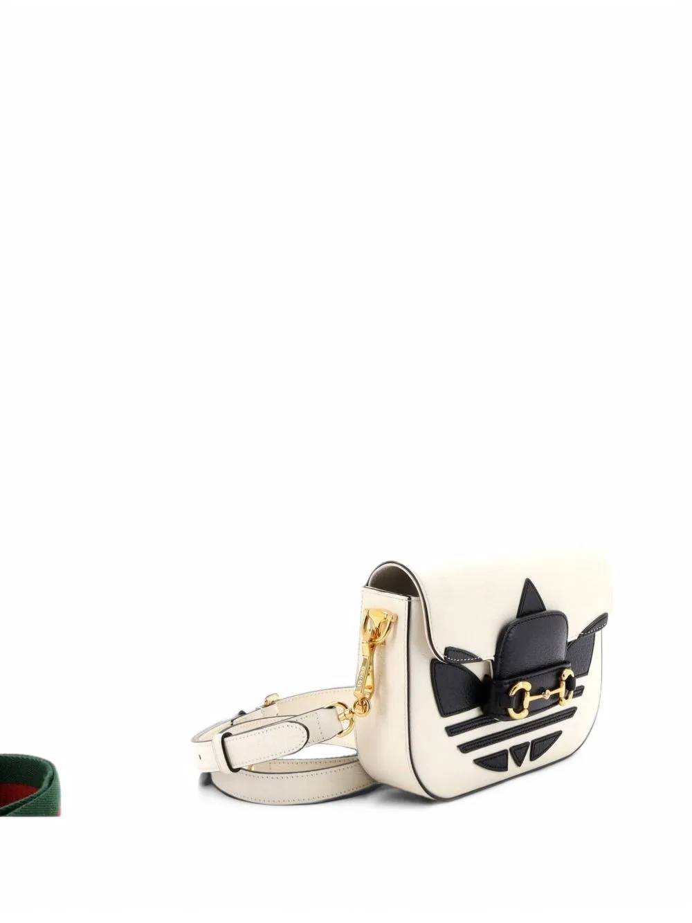Gucci Pre-Owned x Adidas Horsebit 1955 Shoulder Bag Leather Mini Crossbody Bag by Gucci Pre-Owned