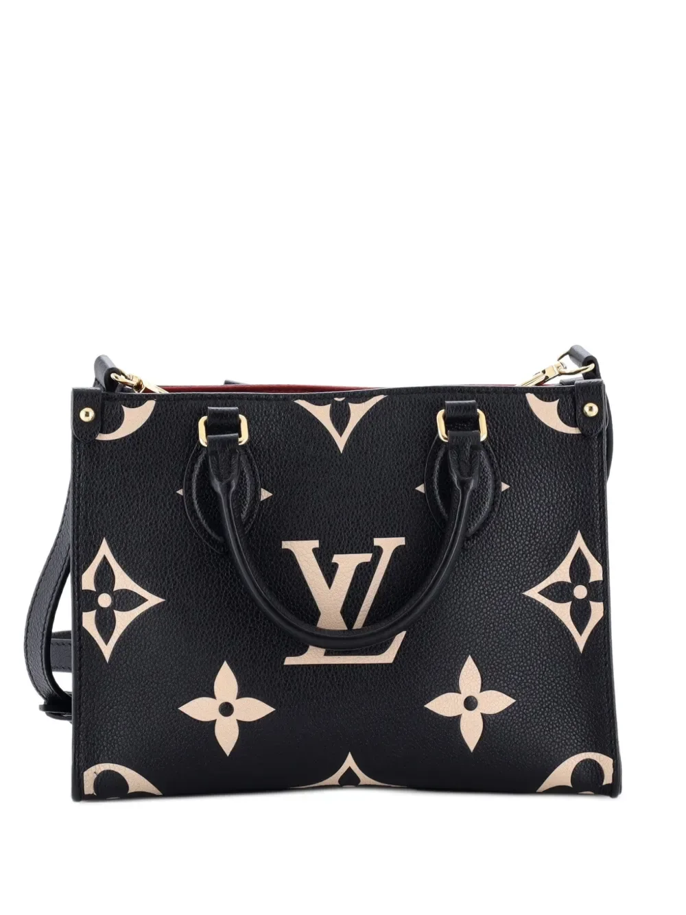 OnTheGo Bicolor Monogram Empreinte Giant PM Tote Bag by Louis Vuitton Pre-Owned