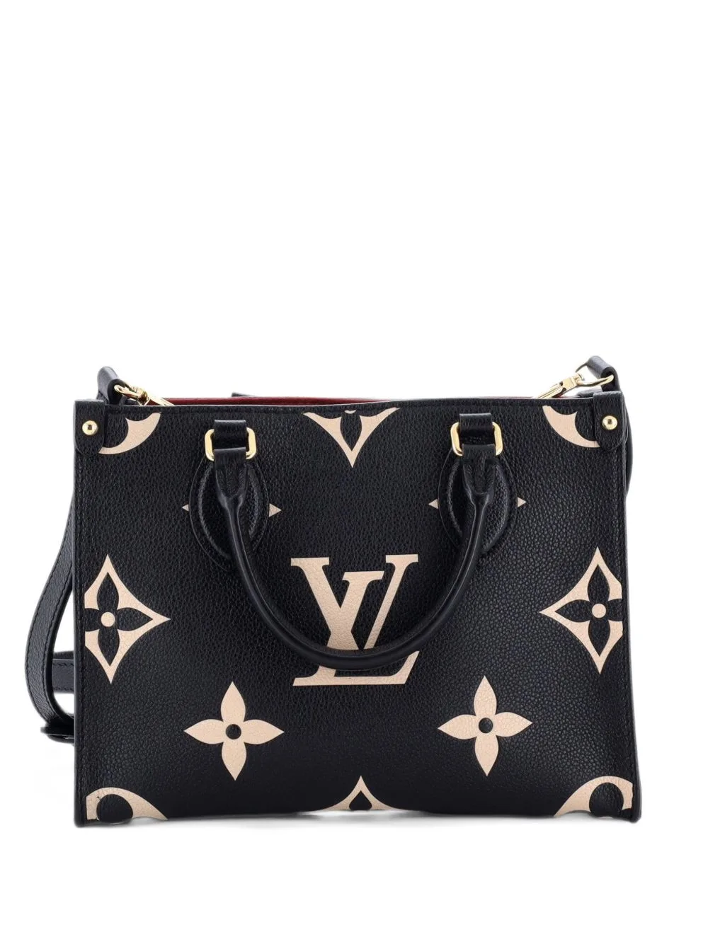 OnTheGo Bicolor Monogram Empreinte Giant PM Tote Bag by Louis Vuitton Pre-Owned