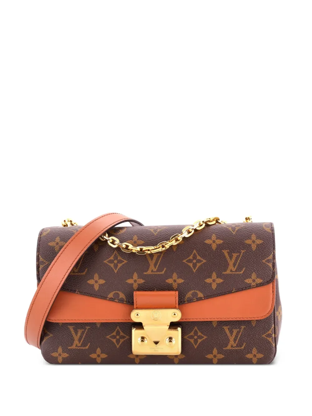 Marceau Handbag Monogram Canvas with Leather Shoulder Bag by Louis Vuitton Pre-Owned