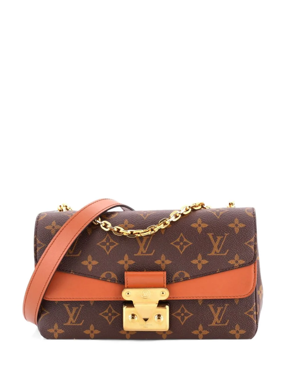 Marceau Handbag Monogram Canvas with Leather Shoulder Bag by Louis Vuitton Pre-Owned