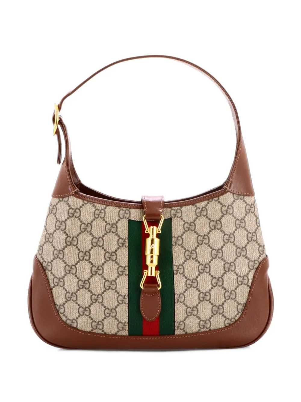 Jackie 1961 GG Coated Canvas Small Hobo Bag