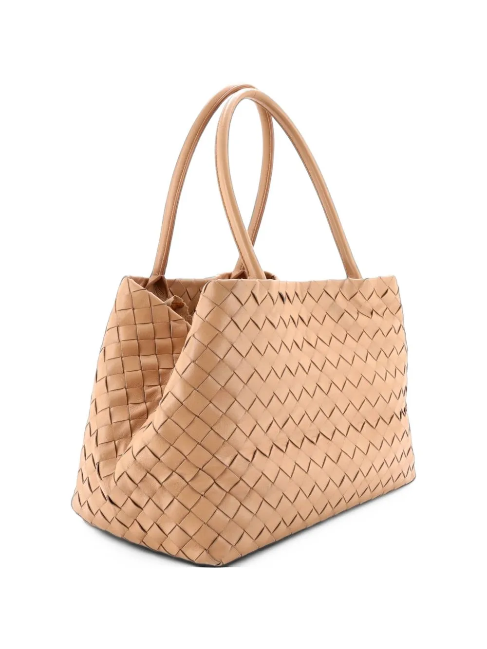 Shopper Intrecciato Nappa Medium Tote Bag by Bottega Veneta Pre-Owned