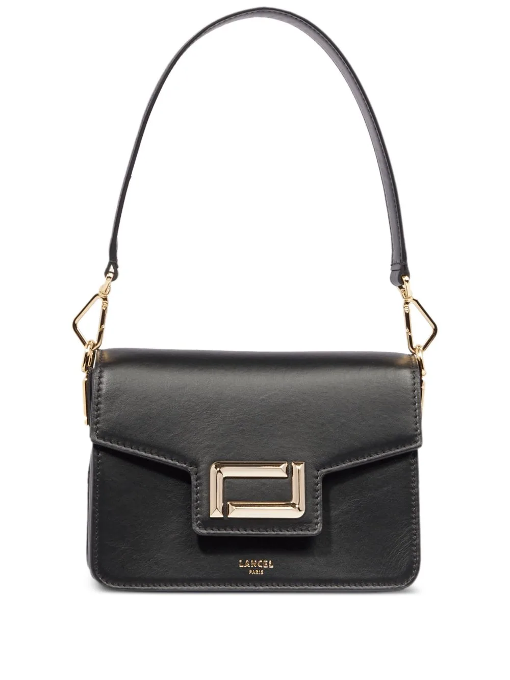 Small Angele De Lancel Leather Shoulder Bag by Lancel