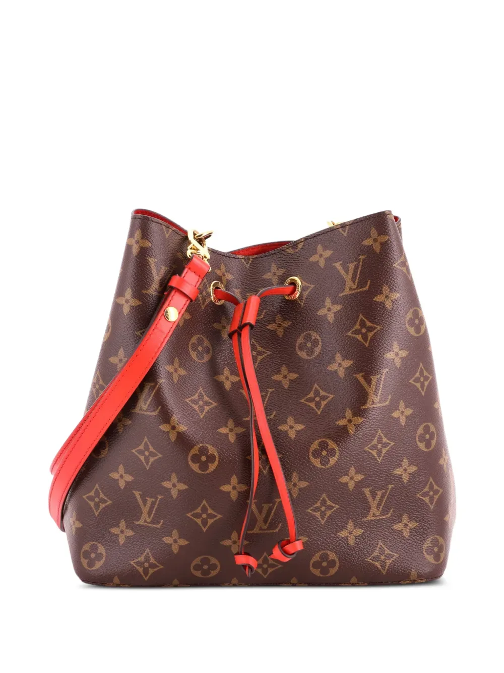 NeoNoe Handbag Monogram Canvas with Leather mm Bucket Bag by Louis Vuitton Pre-Owned