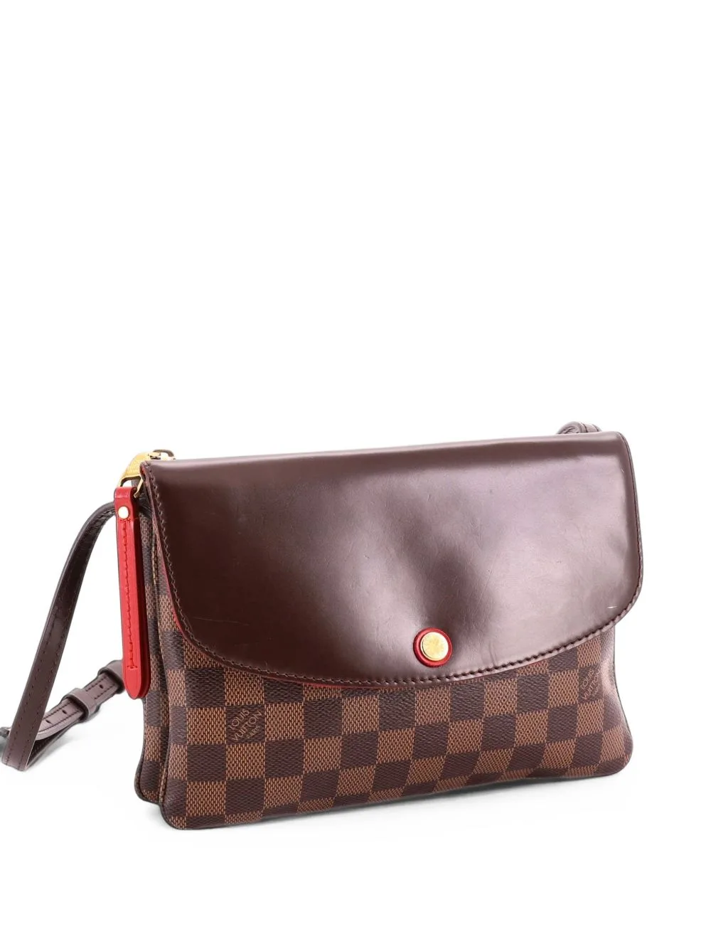 Twice Handbag Damier Crossbody Bag by Louis Vuitton Pre-Owned