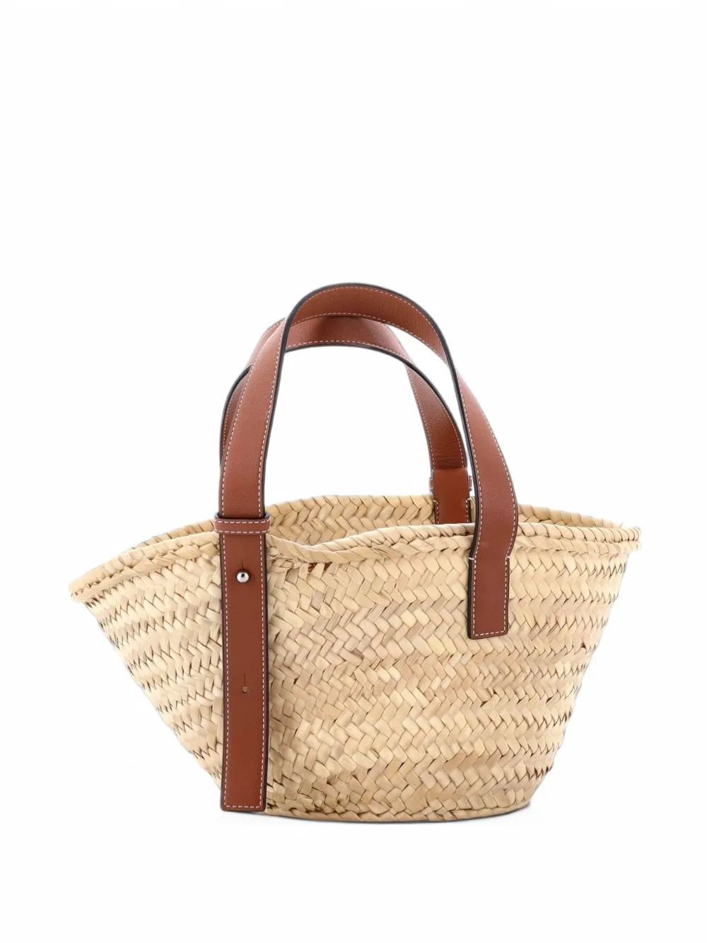 Basket Raffia Small Tote Bag by Loewe Pre-Owned