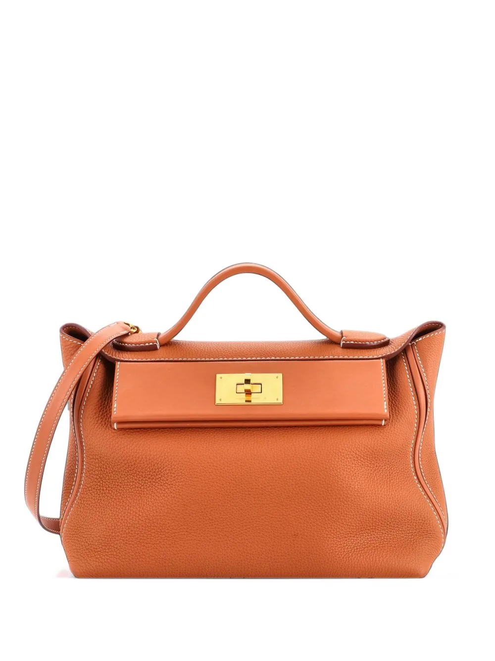 24/24 Bag Togo with Swift 29 Satchel by Hermès Pre-Owned