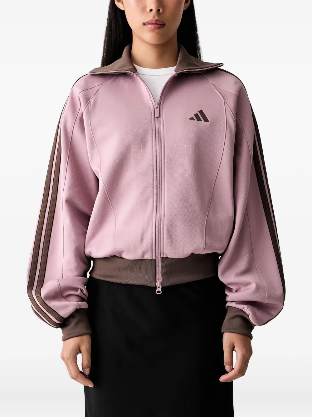 Logo-Embroidered Side-Stripe Jacket by adidas
