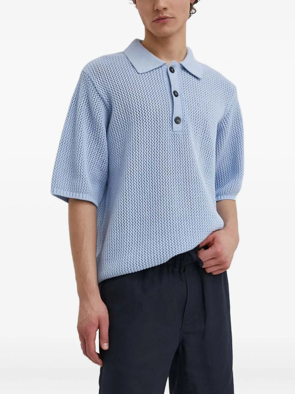 Buttoned Polo Shirts by Won Hundred