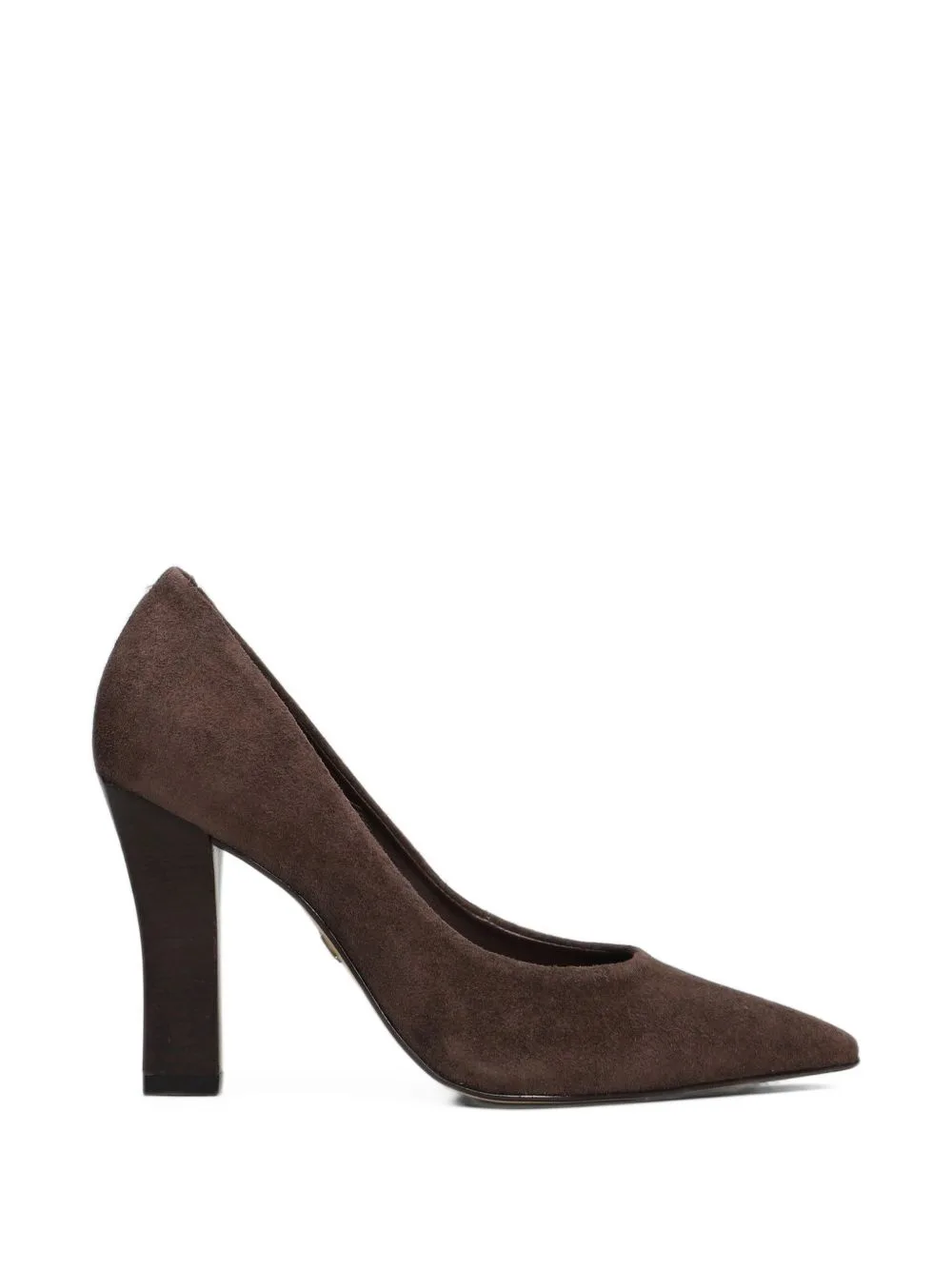 Susan Suede Pointed-Toe Heeled Pumps by CARRANO