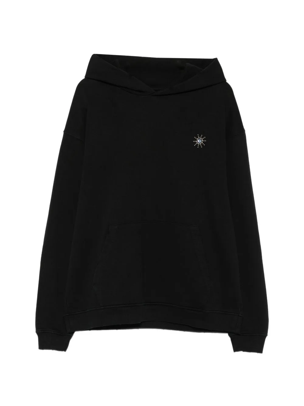 Sun Crystal-Embellished Hoodie by Htc Los Angeles