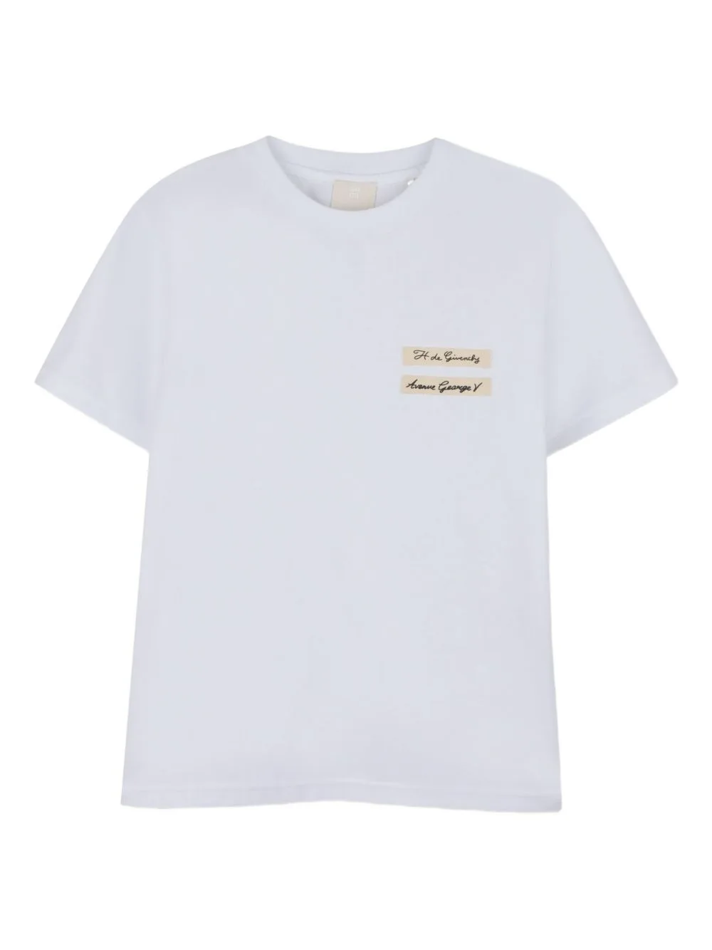 Label-Logo Short-Sleeves T-Shirt by Givenchy Kids