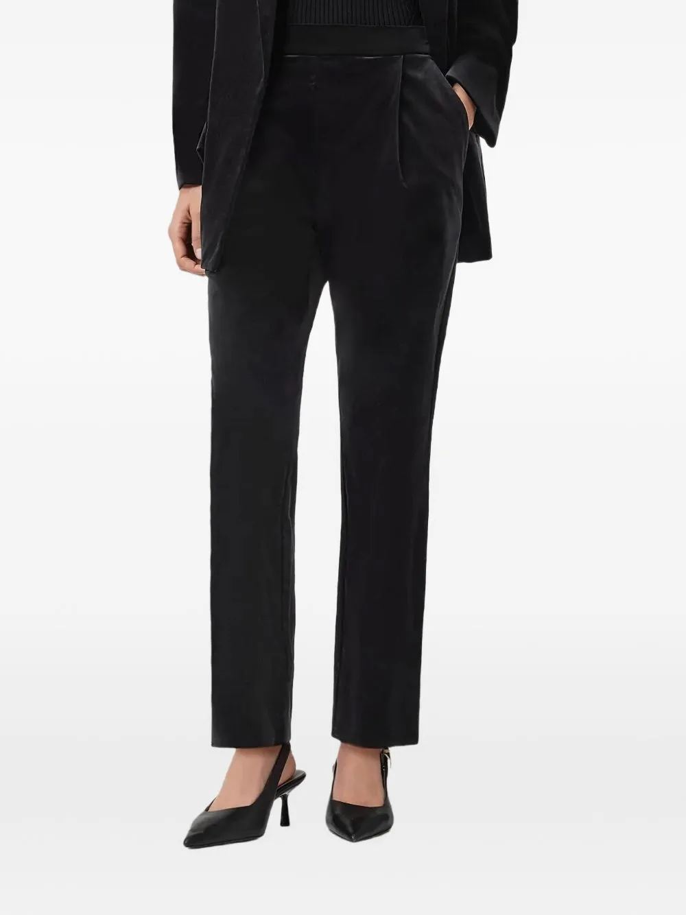Aleida Elasticated-Waist Trousers by AllSaints