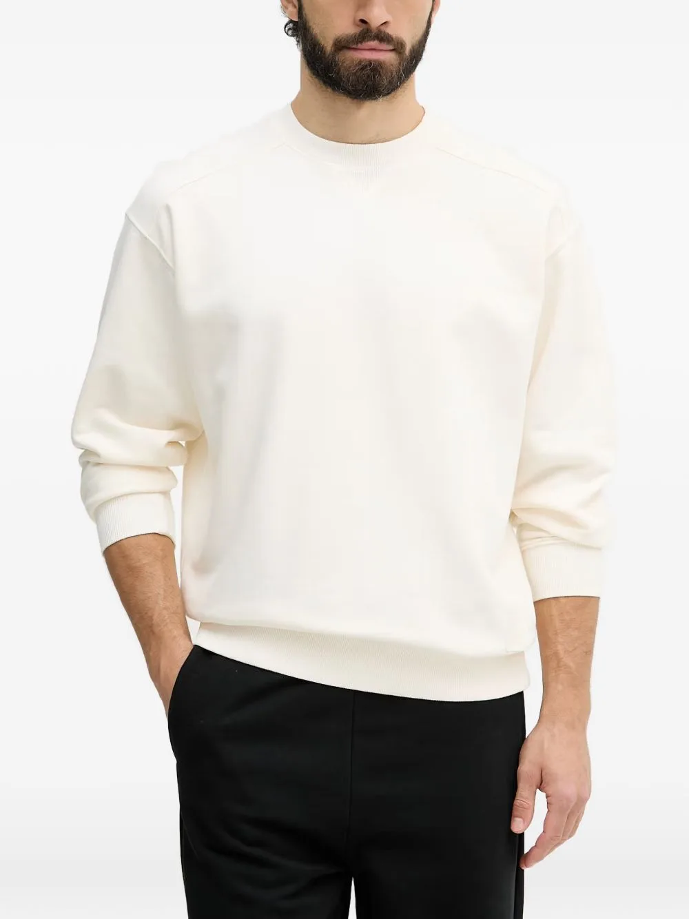 Logo-Patch Sweater by Benetton