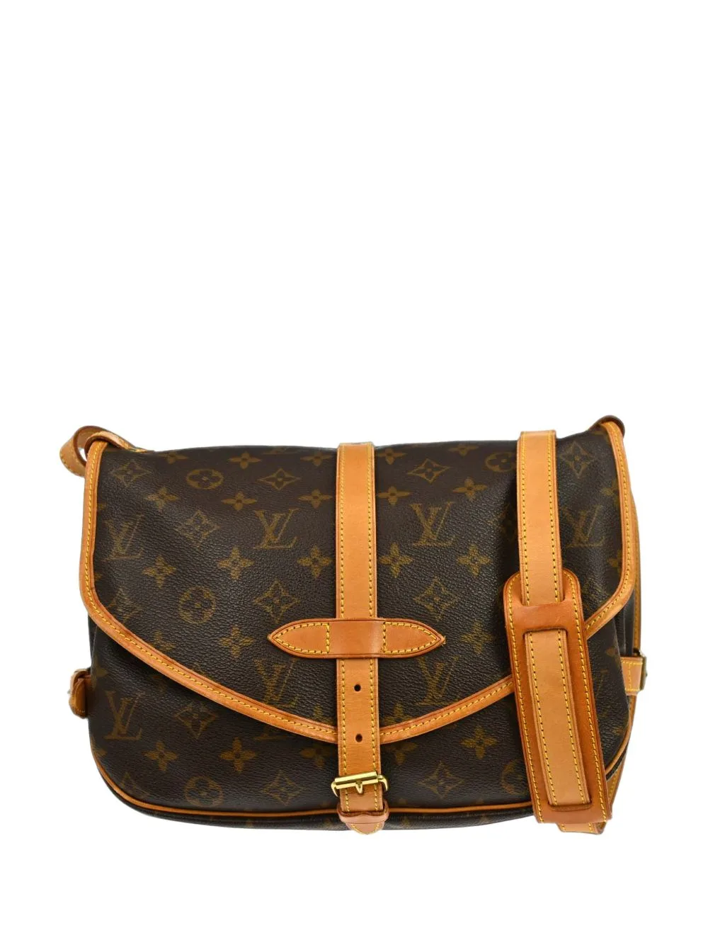 1999 Monogram Saumur 30 Shoulder Bag by Louis Vuitton Pre-Owned