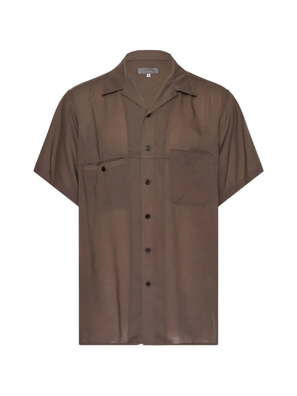 Short-Sleeve Camp-Collar Shirt
