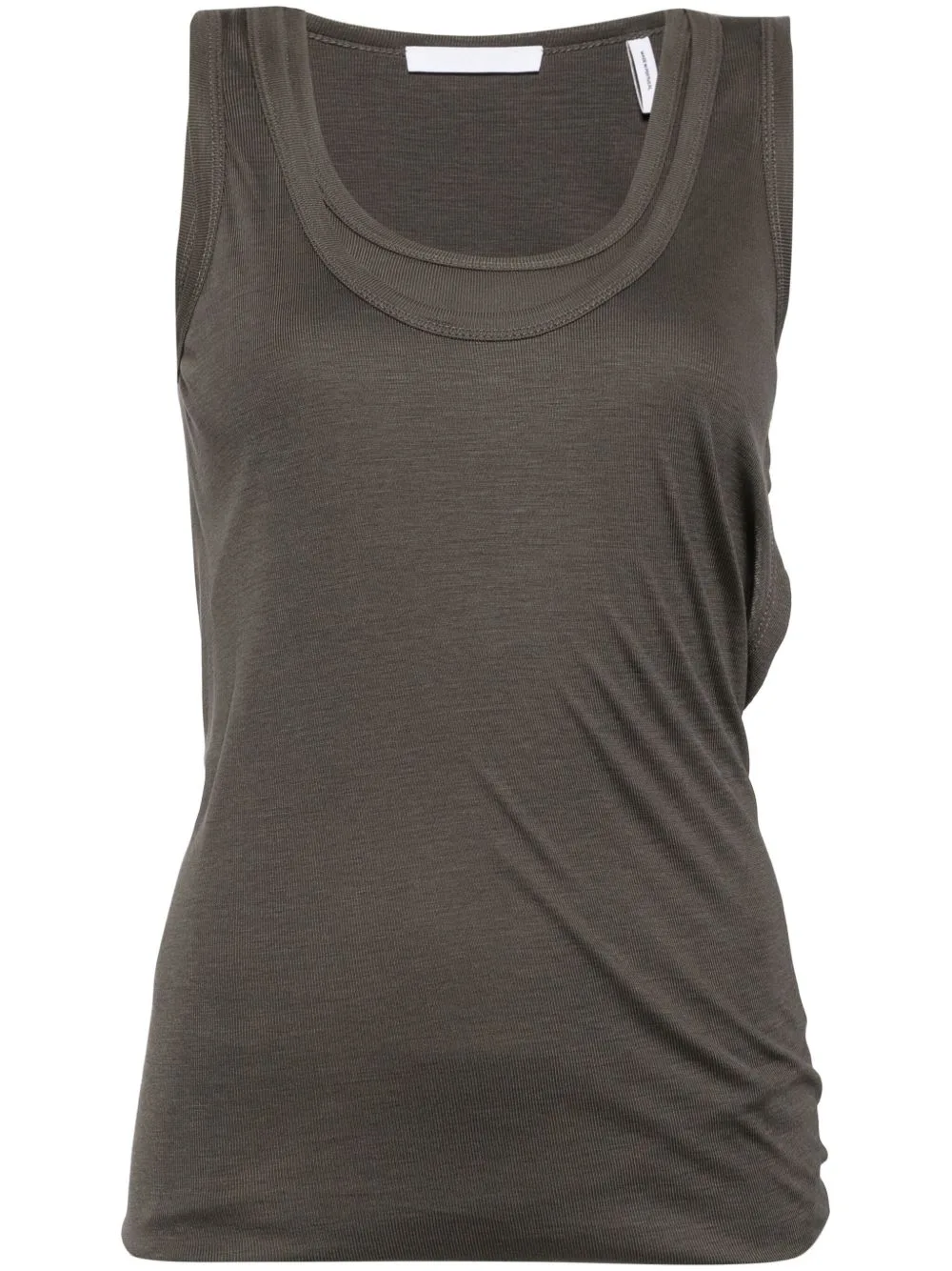 Scoop-Neck Tank Top by Helmut Lang