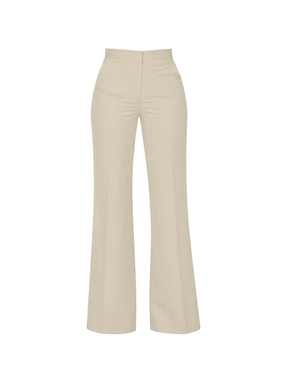 Pressed-Crease Flared Trousers by Stella McCartney
