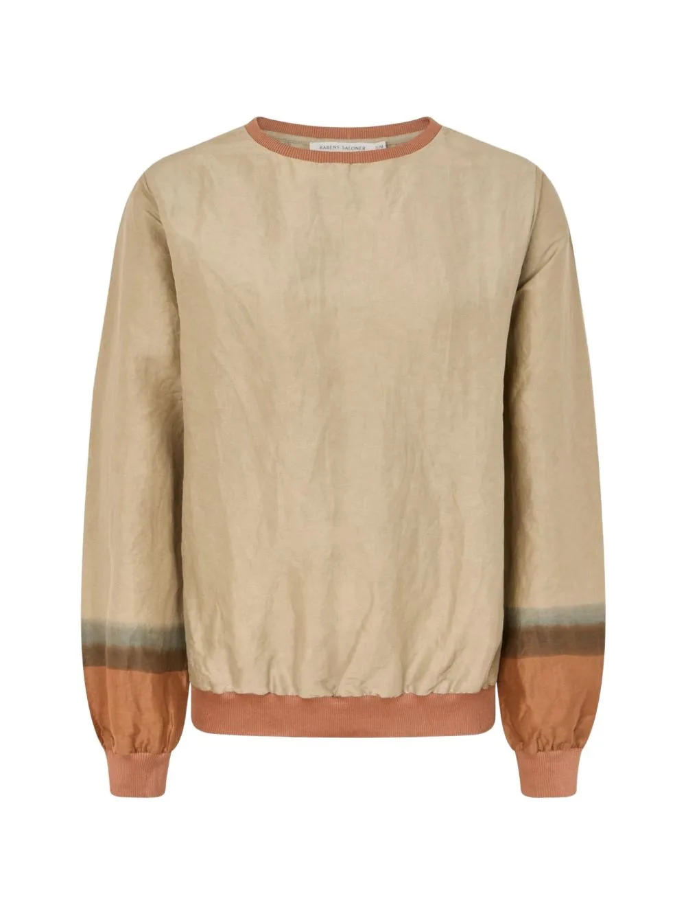Ommi Colour-Block Long-Sleeve Sweatshirt by RABENS SALONER