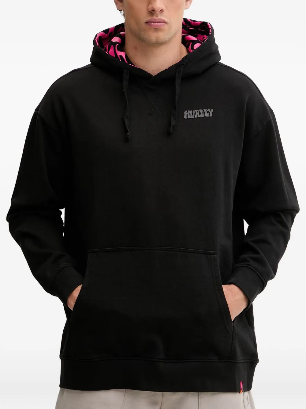 Graphic-Print Drawstring Hoodie by Hurley