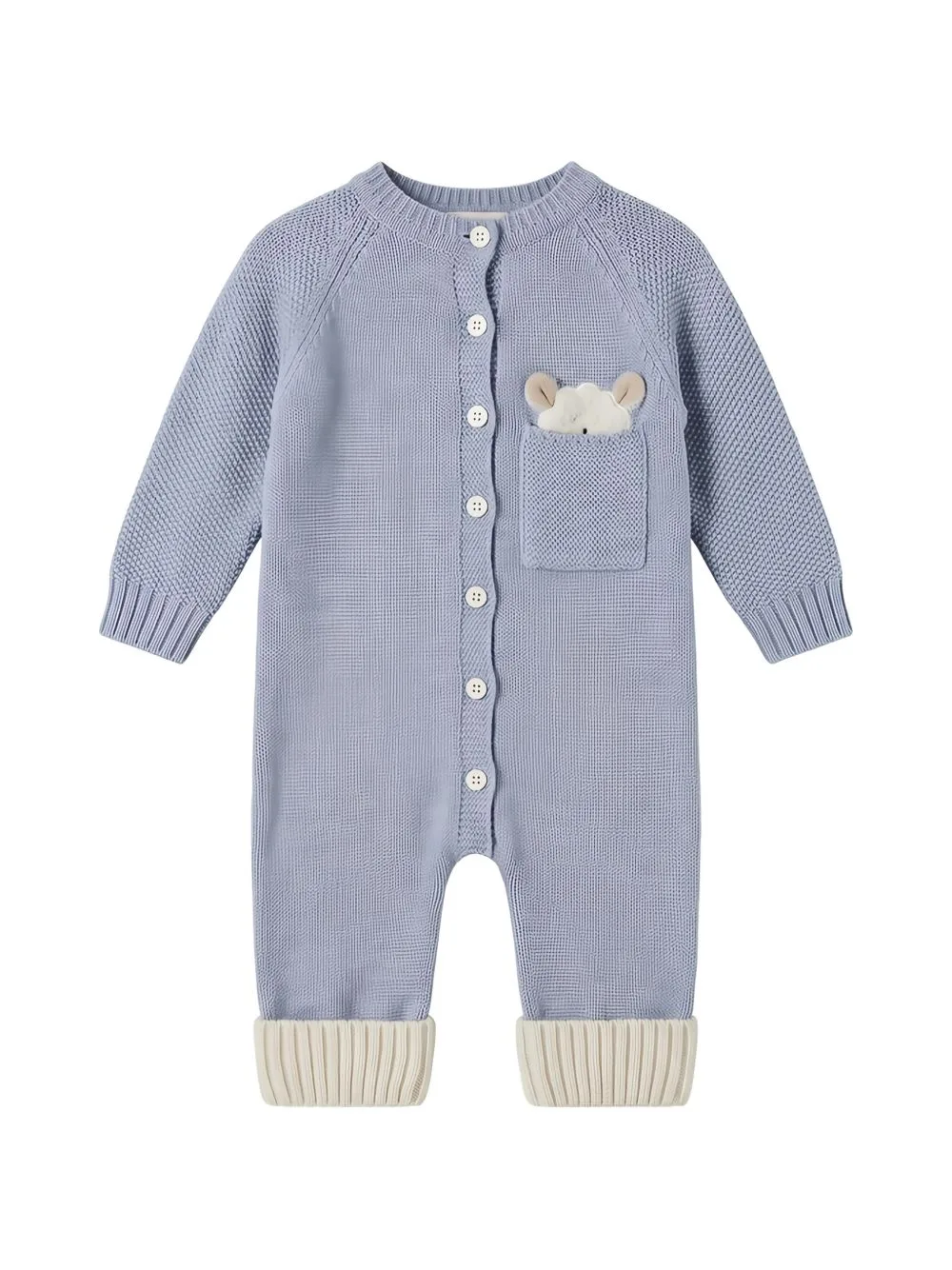 Peekaboo Knitted Romper by Gensami kids