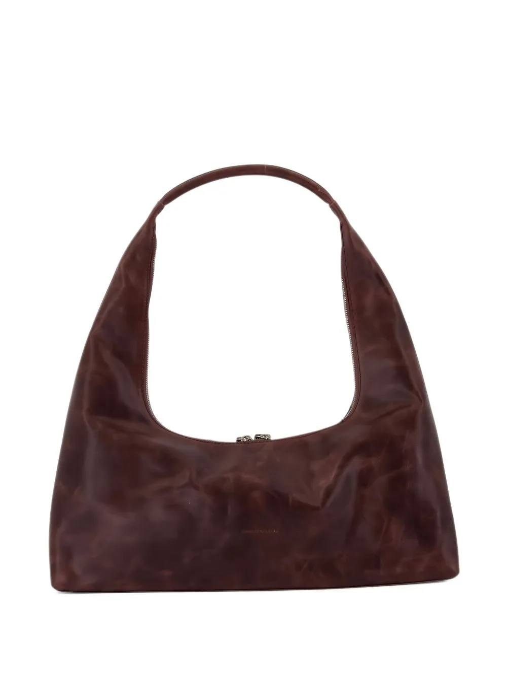 Large Hobo Leather Shoulder Bag by MARGESHEWOOD