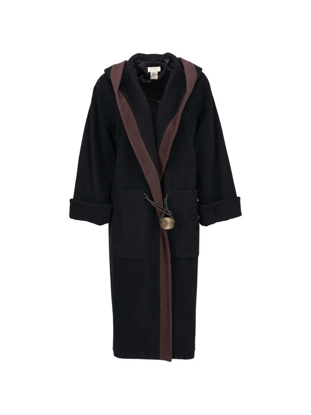 Wool Oversized Coat by Vintage
