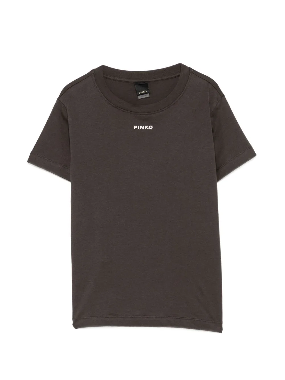 Logo-Print Short-Sleeve T-Shirt by PINKO