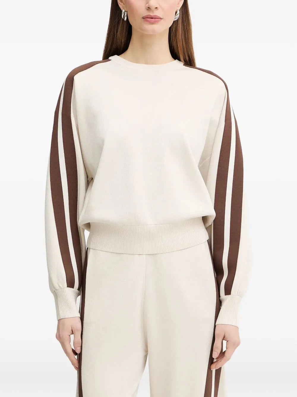 Striped Sweatshirt by PINKO