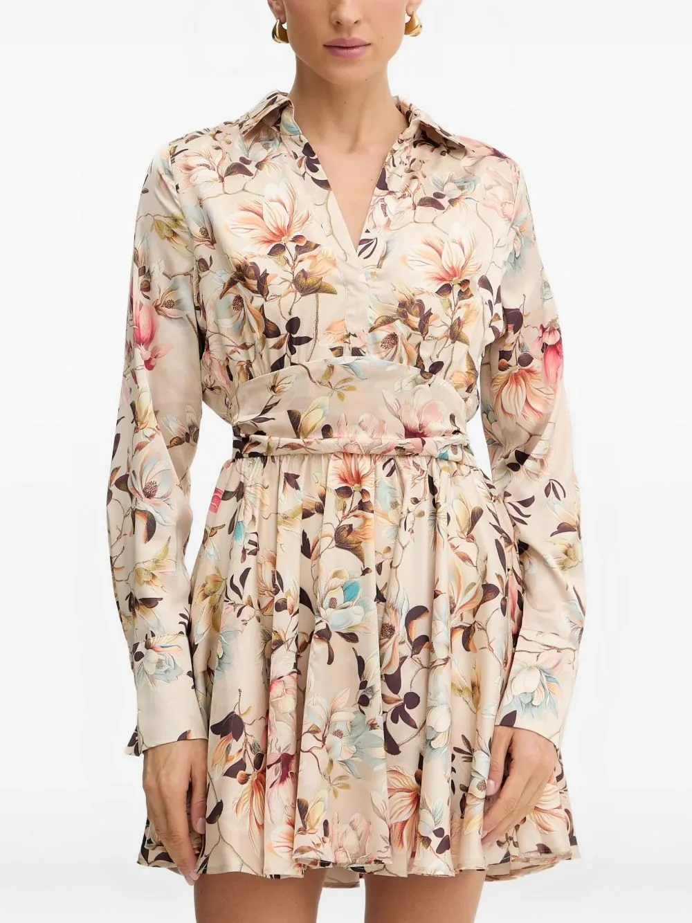 Floral-Print Mini Dress by GUESS USA