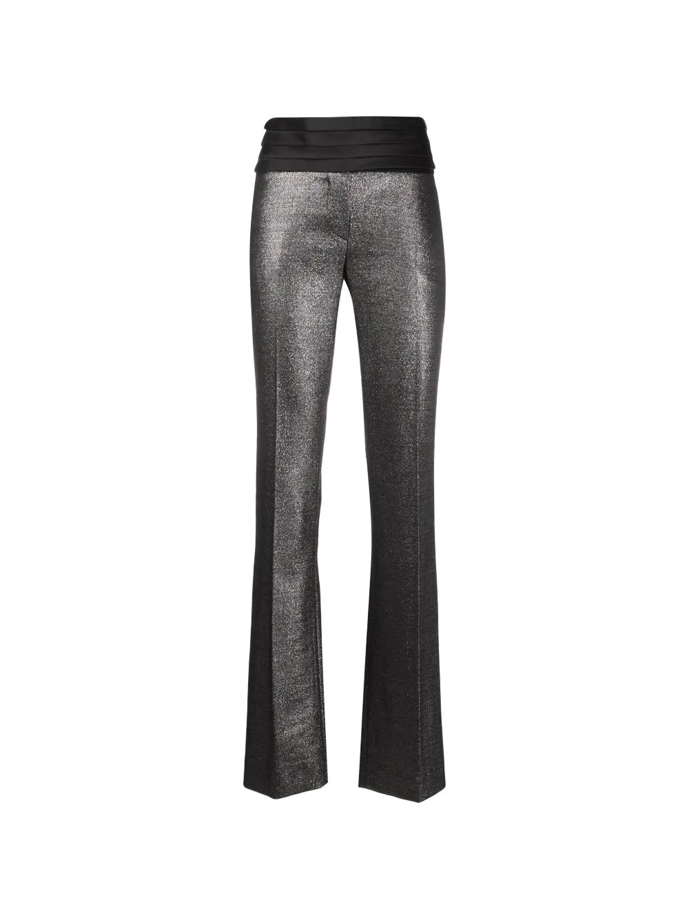Ribbed Pressed-Crease Trousers by Gianfranco Ferré Pre-Owned