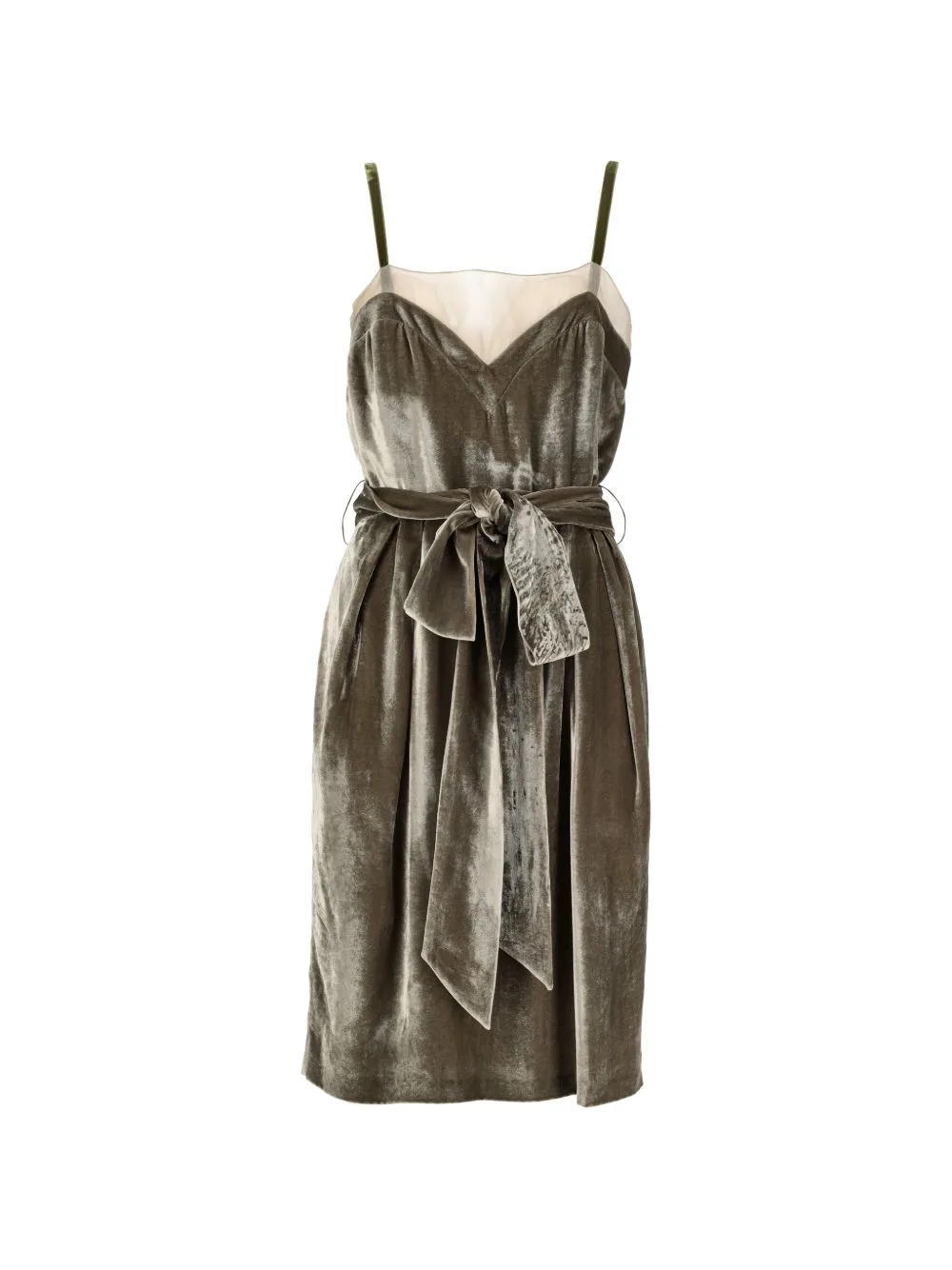Belted Velvet Dress by Stella McCartney Pre-Owned
